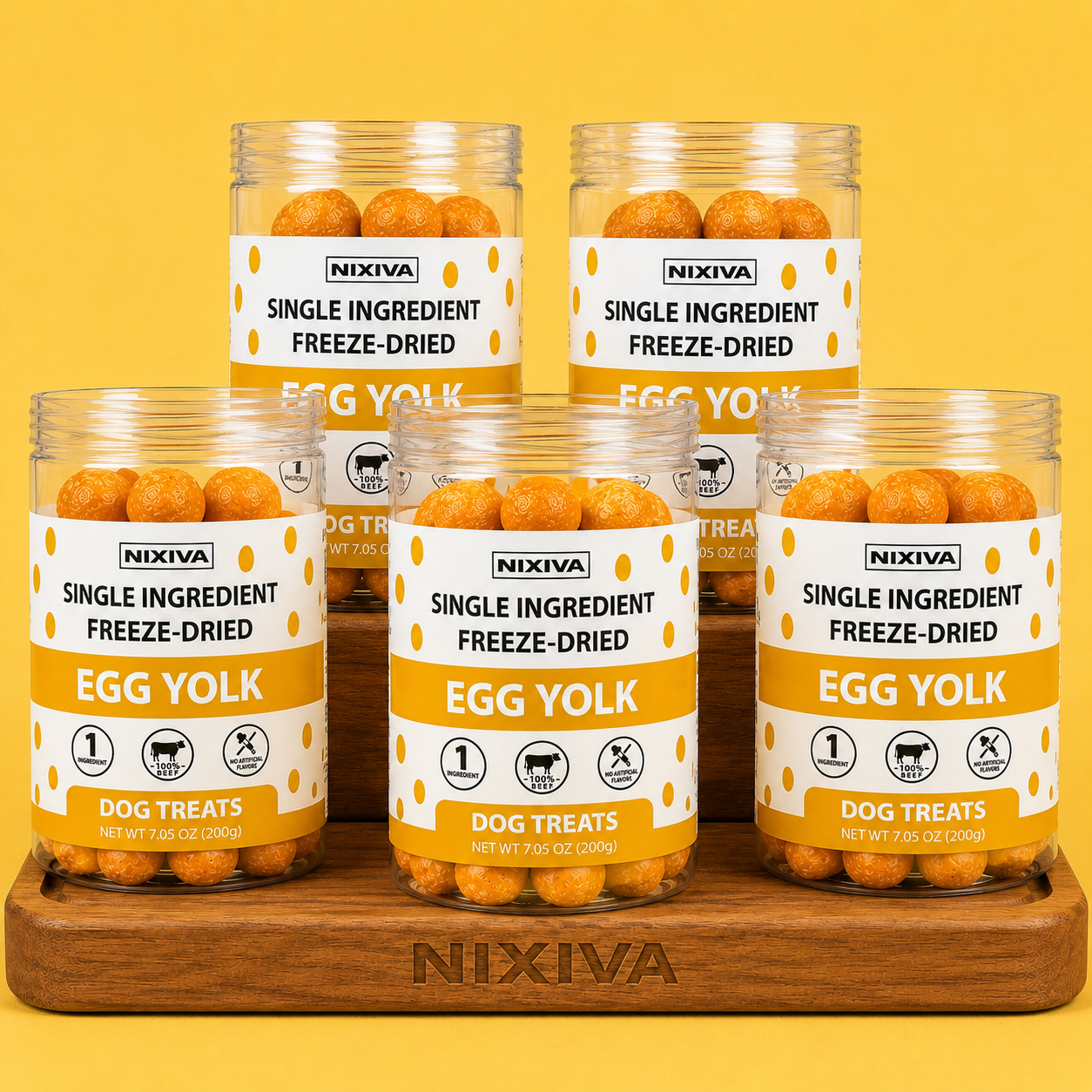 Freeze-Dried Raw Egg Yolk