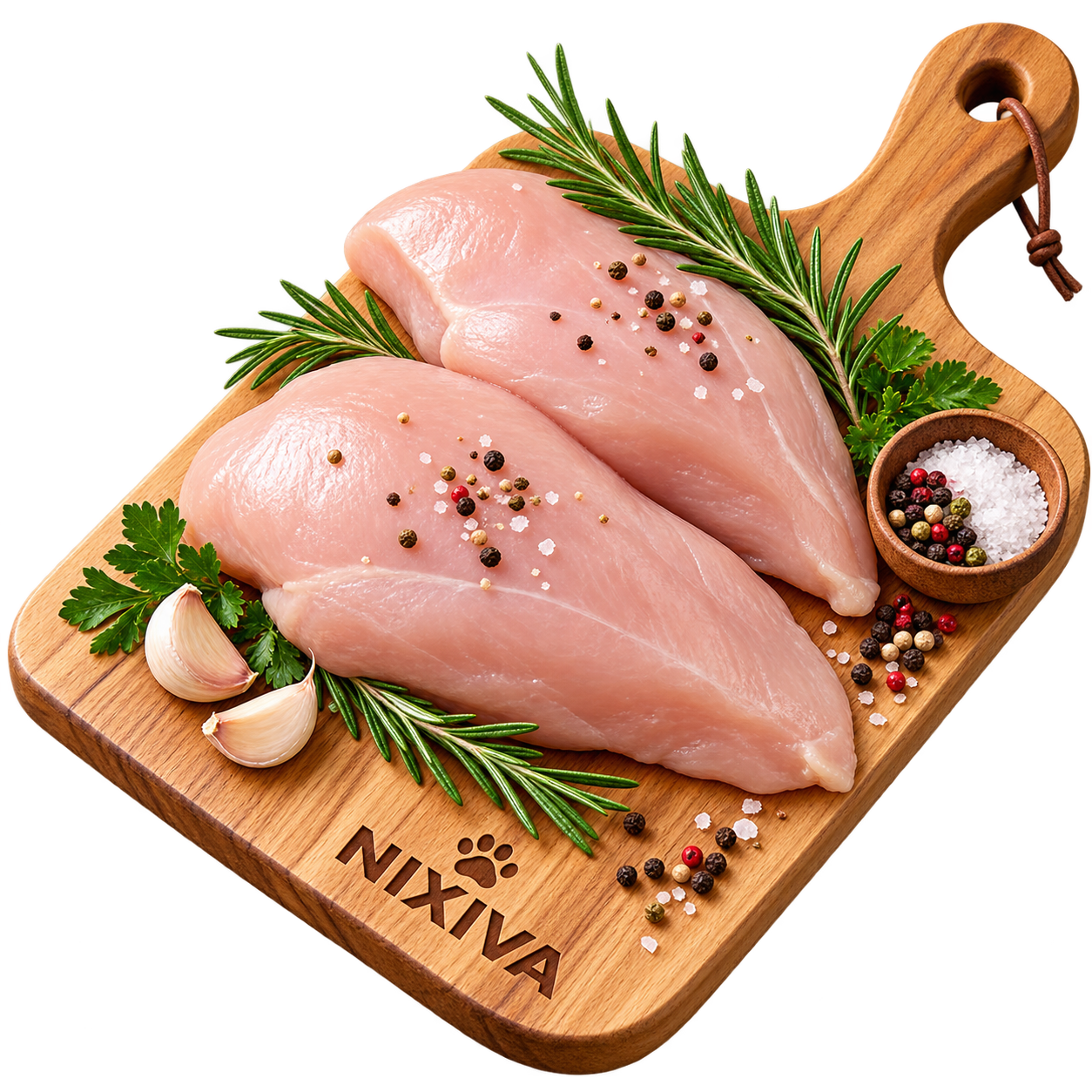 Raw chicken ingredient