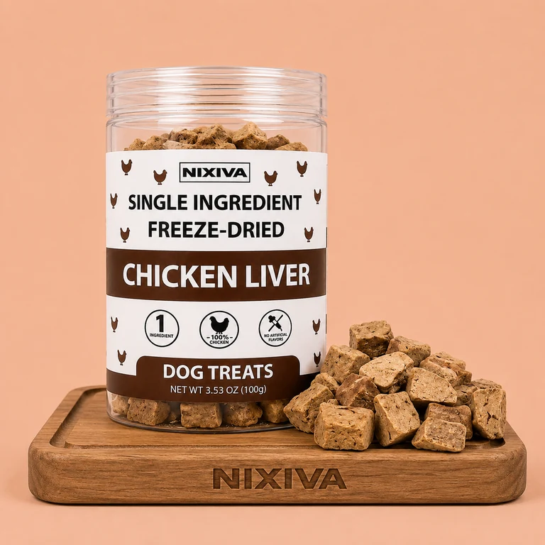 NIXIVA Chicken Liver dog treats
