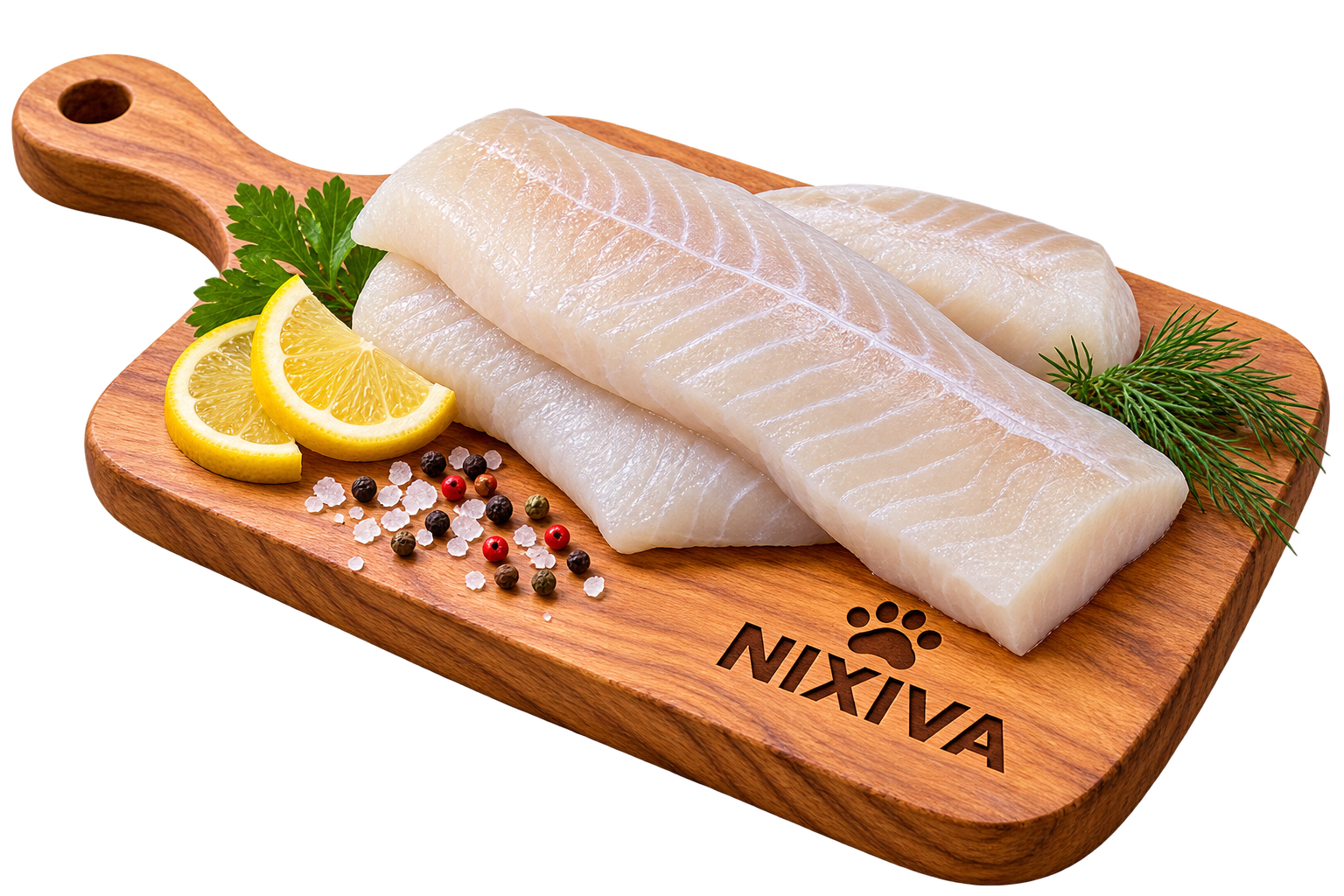 Raw cod fish ingredient