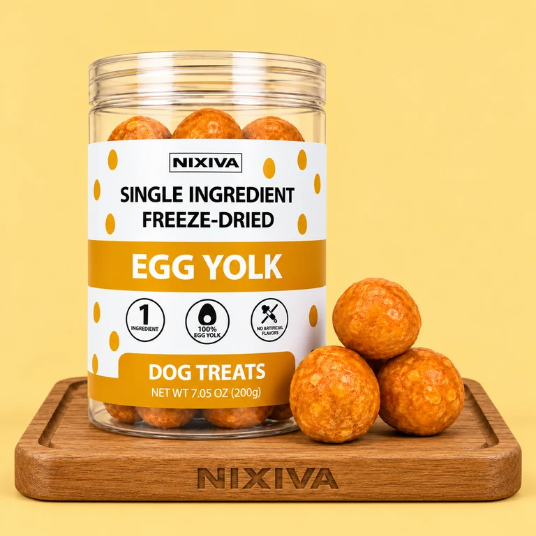 NIXIVA Egg Yolk dog treats
