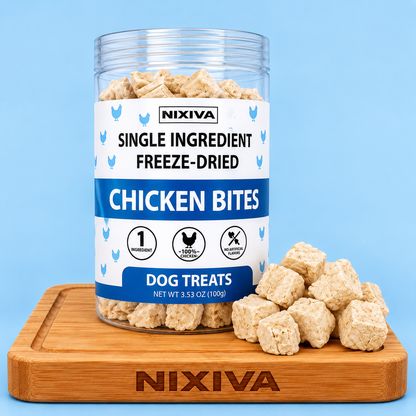 Freeze-Dried Raw Chicken Bites