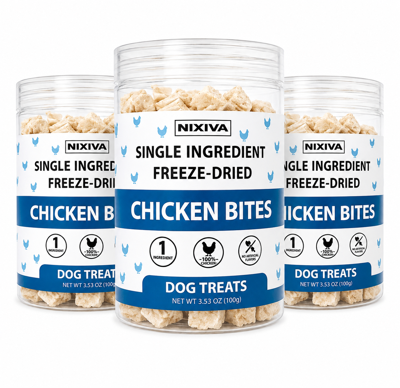 Freeze-Dried Raw Chicken Bites