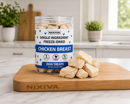 Freeze-Dried Single Ingredient Raw Chicken Breast Dog Treats
