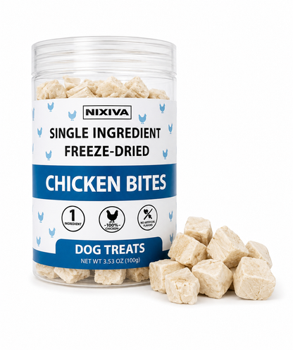 Freeze-Dried Raw Chicken Bites