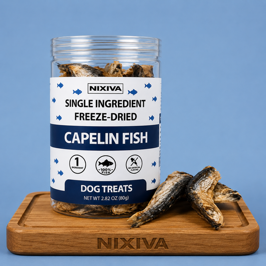 Freeze-Dried Raw Capelin Fish