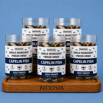 Freeze-Dried Raw Capelin Fish