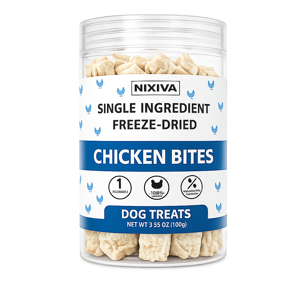 Freeze-Dried Raw Chicken Bites