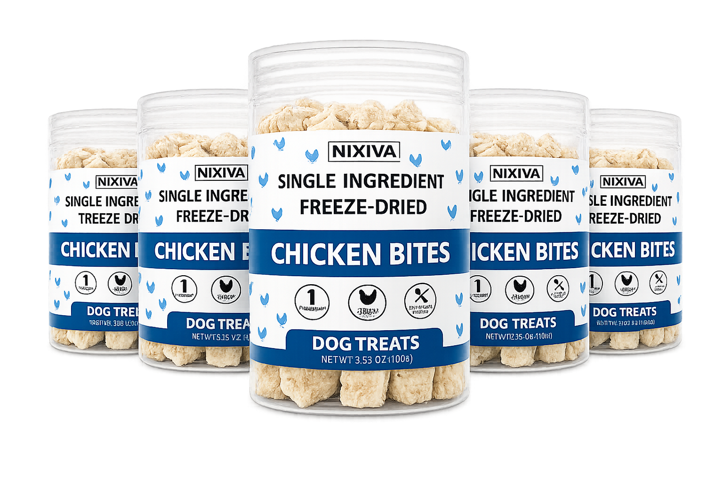 Freeze-Dried Raw Chicken Bites
