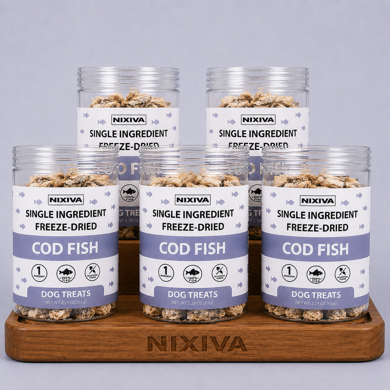 Freeze-Dried Raw Cod Fish