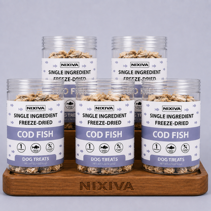 Freeze-Dried Raw Cod Fish