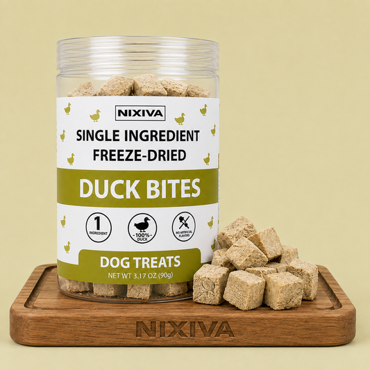 Freeze-Dried Raw Duck Bites