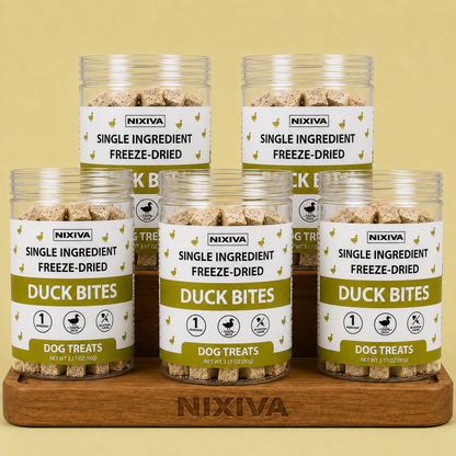 Freeze-Dried Raw Duck Bites