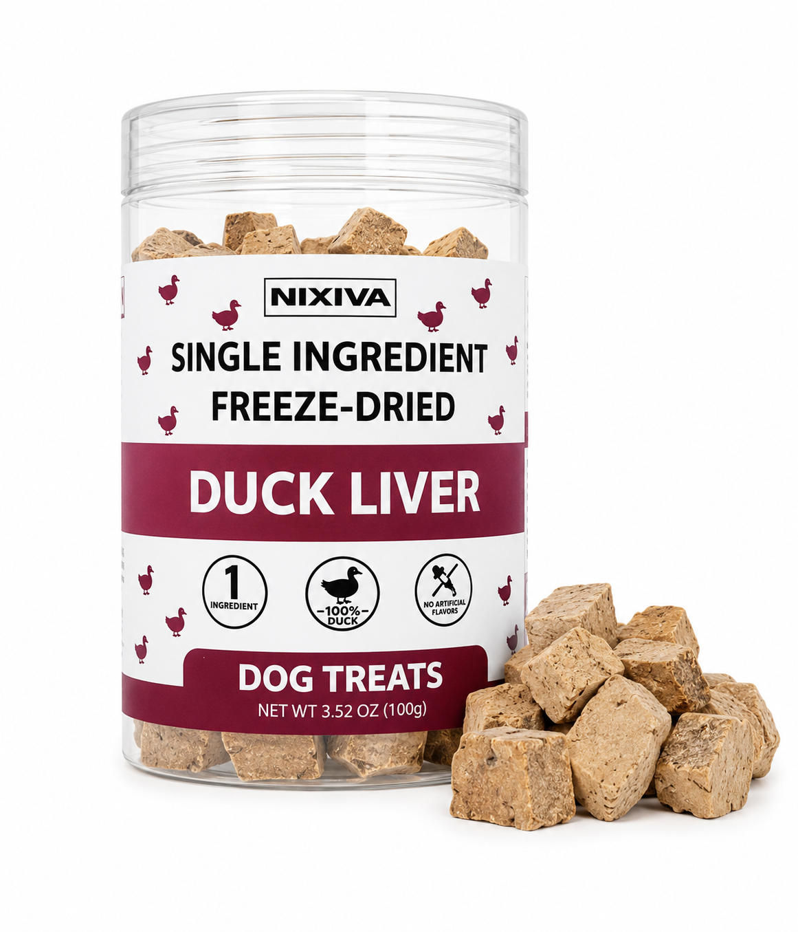 Freeze-Dried Raw Duck Liver