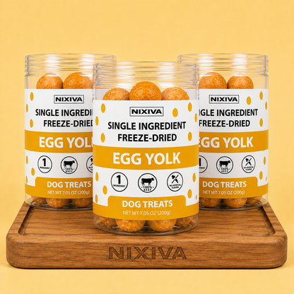 Freeze-Dried Raw Egg Yolk