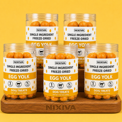 Freeze-Dried Raw Egg Yolk