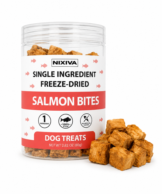 Freeze-Dried Raw Salmon Bites