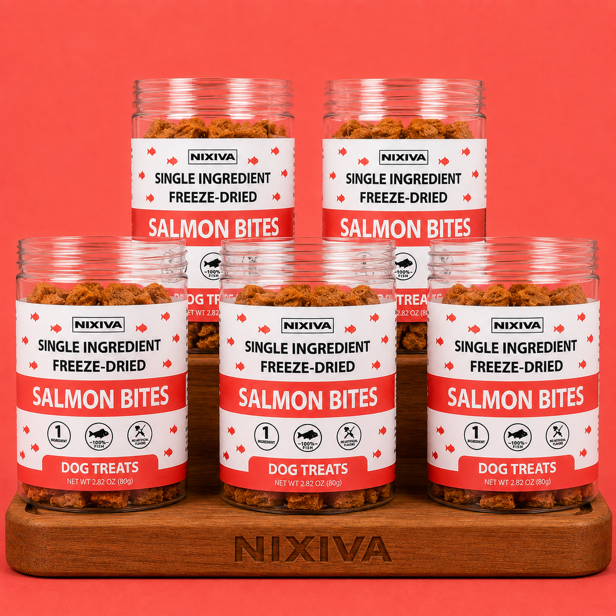 Freeze-Dried Raw Salmon Bites